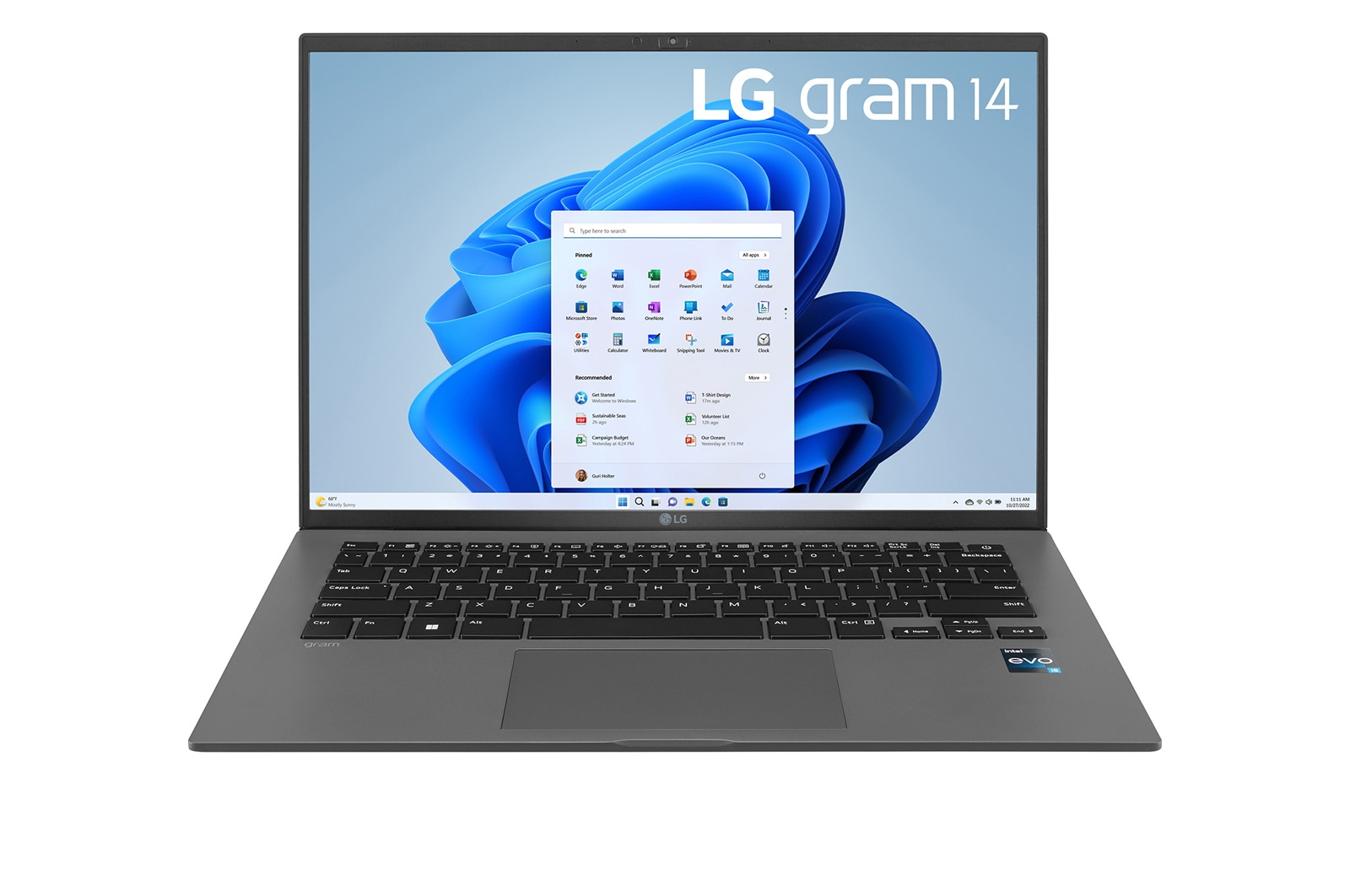 LG 14Z90R-G.AA75A laptop Intel® Core™ i7 i7-1360P