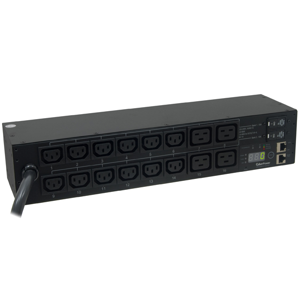 CyberPower PDU30MHVT16FNET power distribution unit (PDU) 16 AC outlet(s) 2U Black – image 2