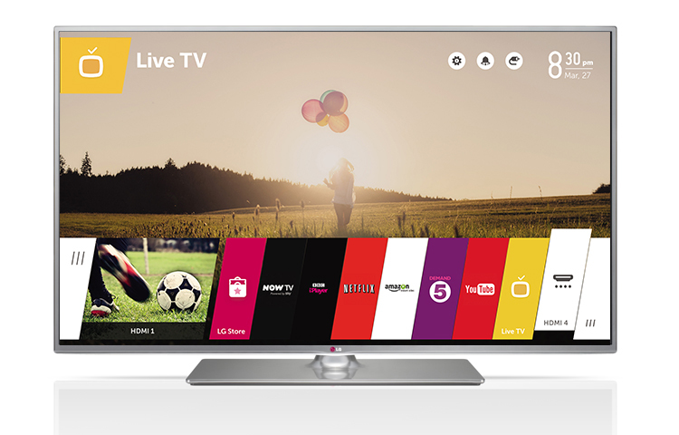 LG 50LB650V TV 127 cm (50") Full HD Smart TV Wi-Fi Silver – image 1