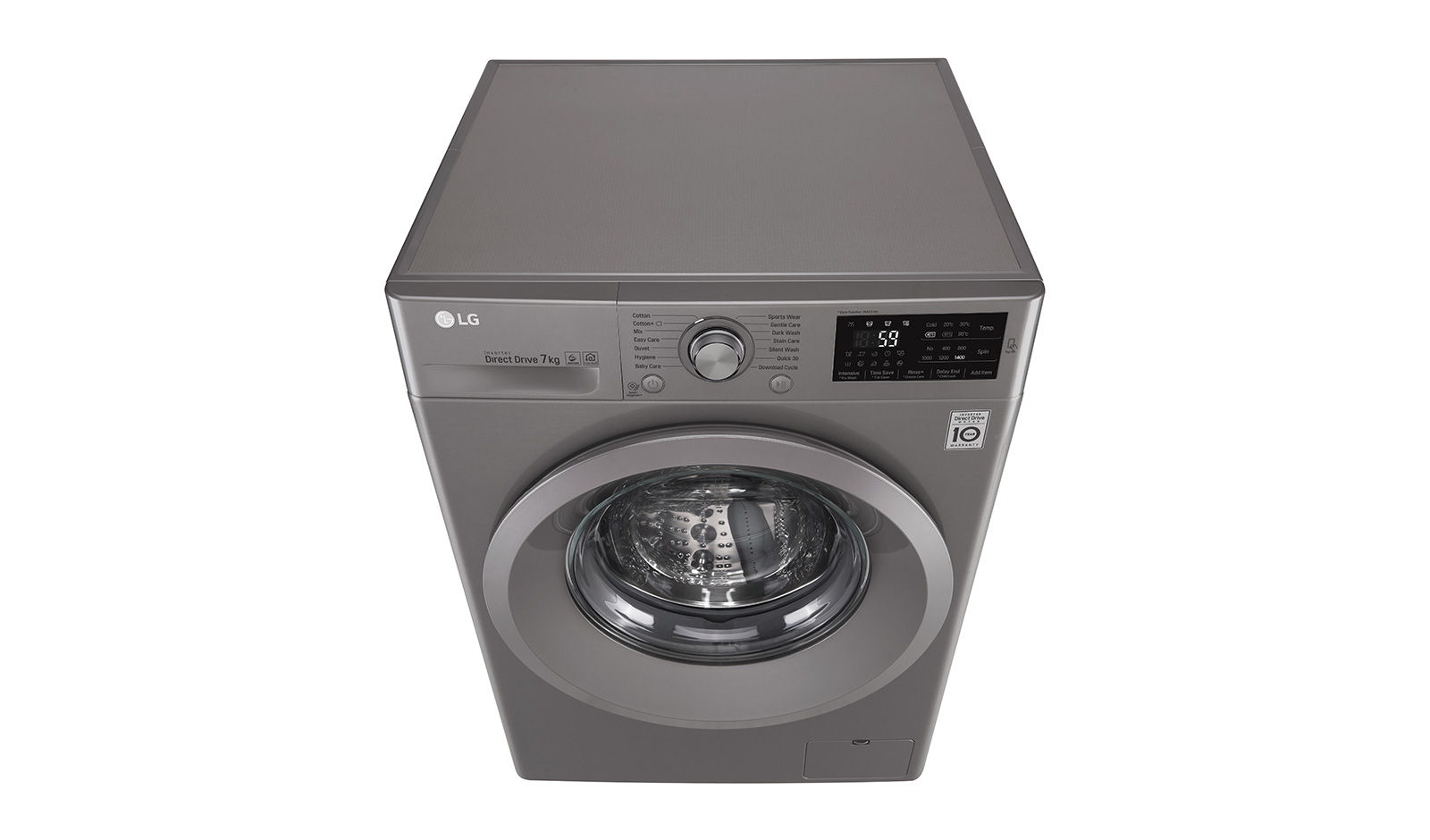 LG F4J5QN7S washing machine Front-load – image 7