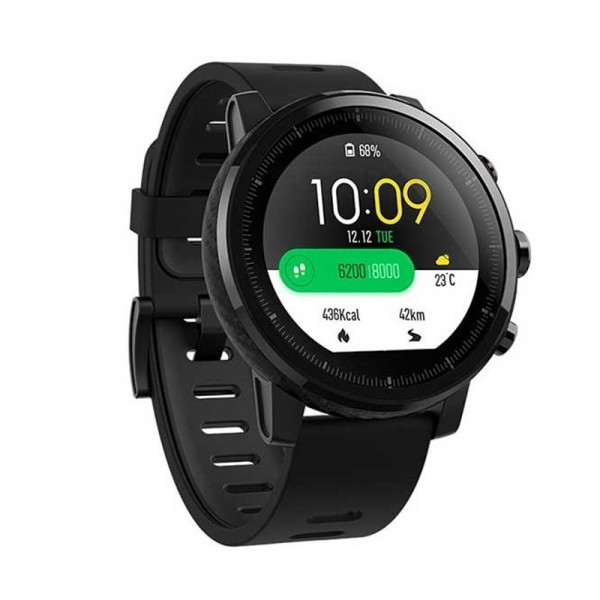 Amazfit Stratos 3.4 cm (1.34") LCD 48 mm Digital 320 x 300 pixels Touchscreen Black Wi-Fi GPS (satellite) – image 6