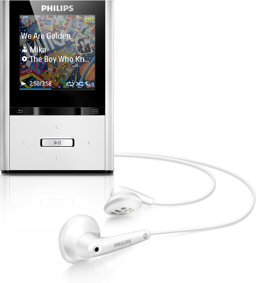 Philips GoGear SA2VBE08SX/78 MP3/MP4 player – image 1