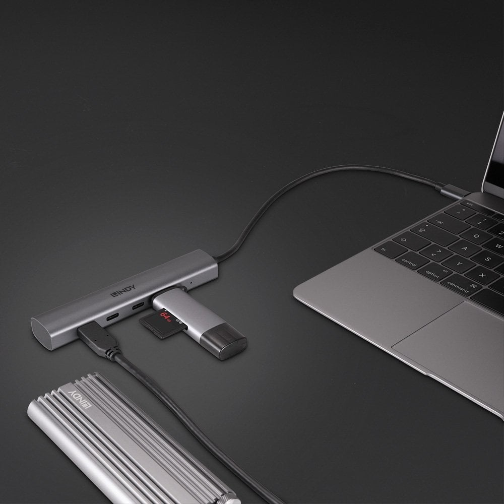 Lindy 4 Port USB 3.2 Gen 2 Type C Hub – image 5