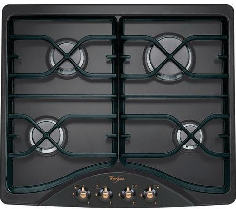 Whirlpool AKM528NA Black Built-in Gas 4 zone(s)