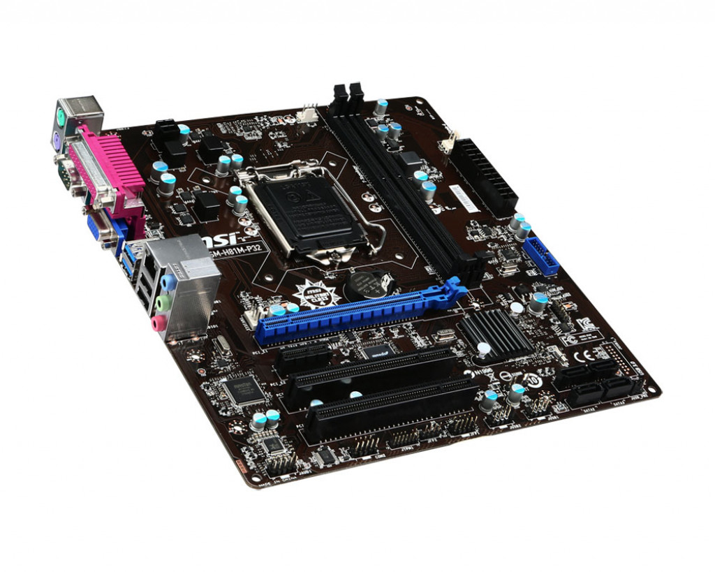 MSI CSM-H81M-P32 motherboard Intel® H81 LGA 1150 (Socket H3) micro ATX – image 4