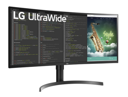 LG 35BN77C-B монитор для ПК 88,9 cm (35") 3440 x 1440 пикселей Quad HD+ ЖК Черный