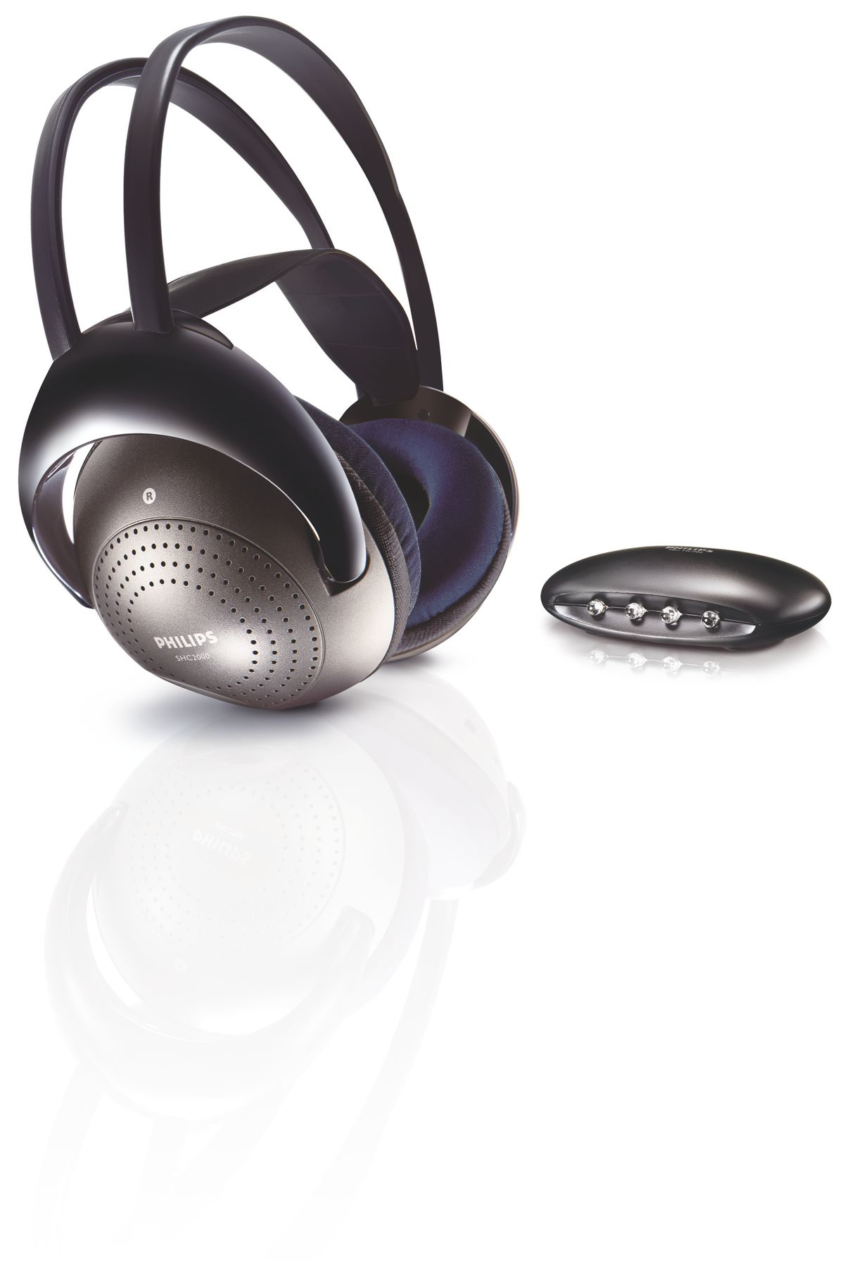 Philips SHC2000/00 headphones/headset Wireless Head-band Black