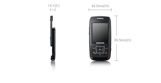 Samsung E250 5.08 cm (2") 81 g Silver – image 6