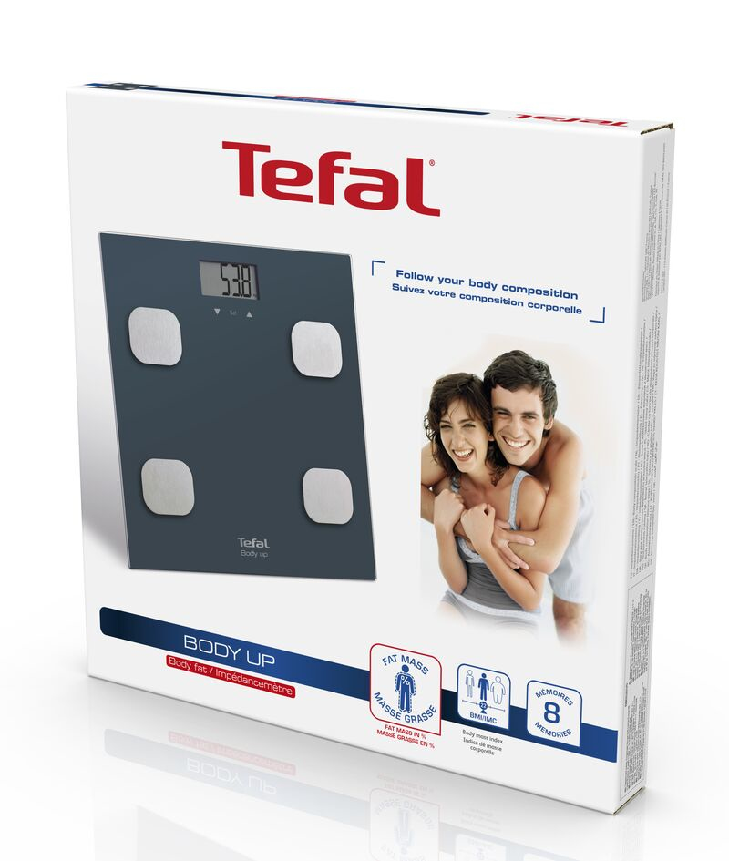 Tefal Body Up BM2520 personal scale Square Blue Electronic personal scale – image 4
