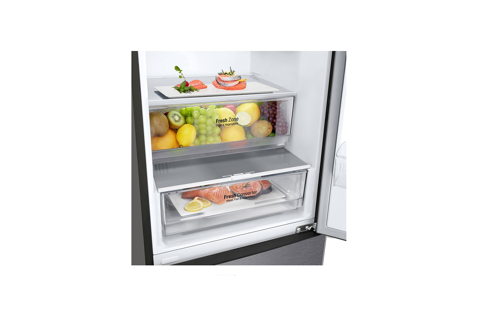 LG GBP62DSNCC fridge-freezer Freestanding – image 5