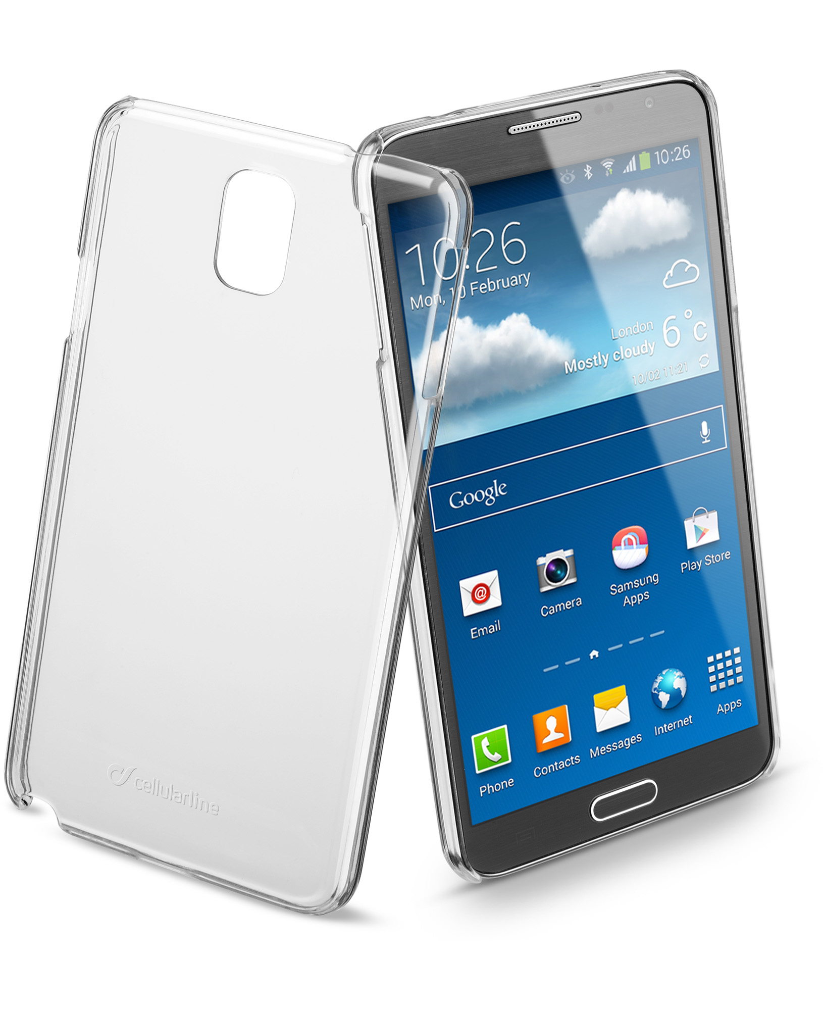 Cellularline Invisible Galaxy Note 3 Neo- Transparent