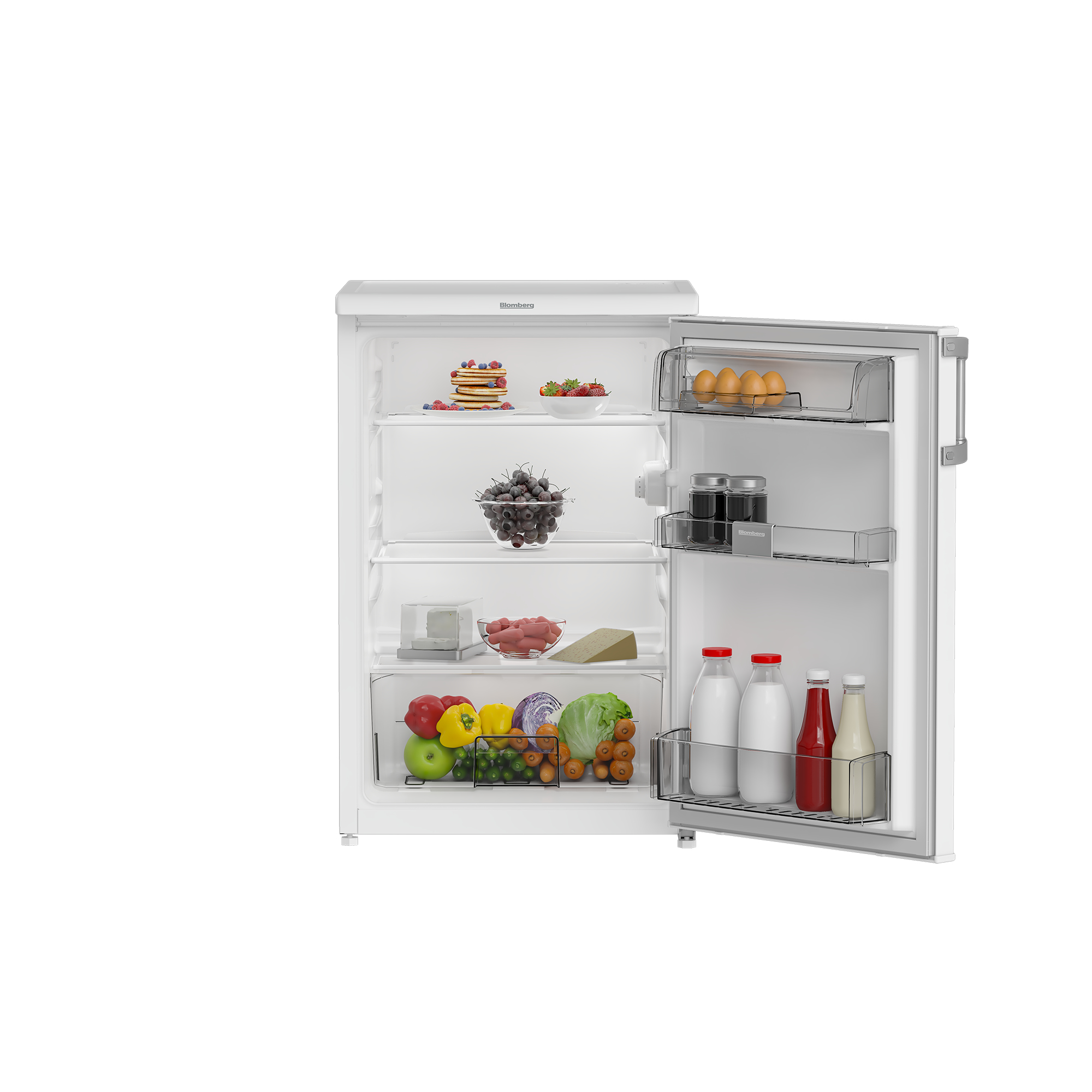 Blomberg SSM1554P Freestanding Undercounter Larder Fridge with Large Salad Crisper – image 2