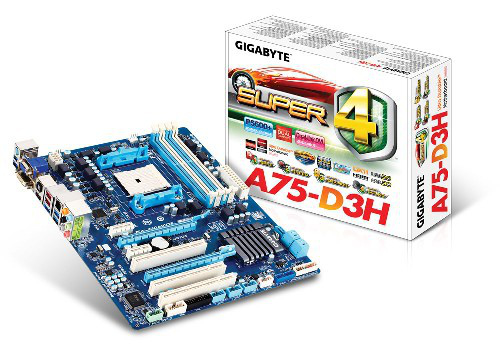 GIGABYTE GA-A75-D3H AMD A75 Socket FM1 ATX – image 3