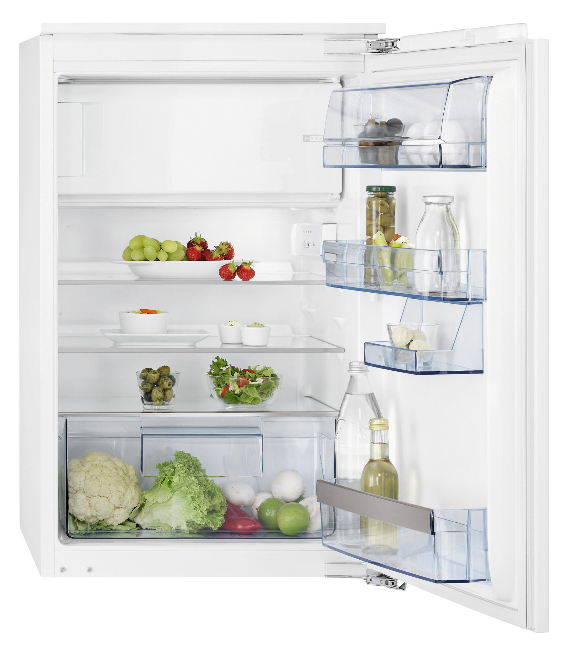 AEG SKS68840F1 combi-fridge Built-in White – image 1
