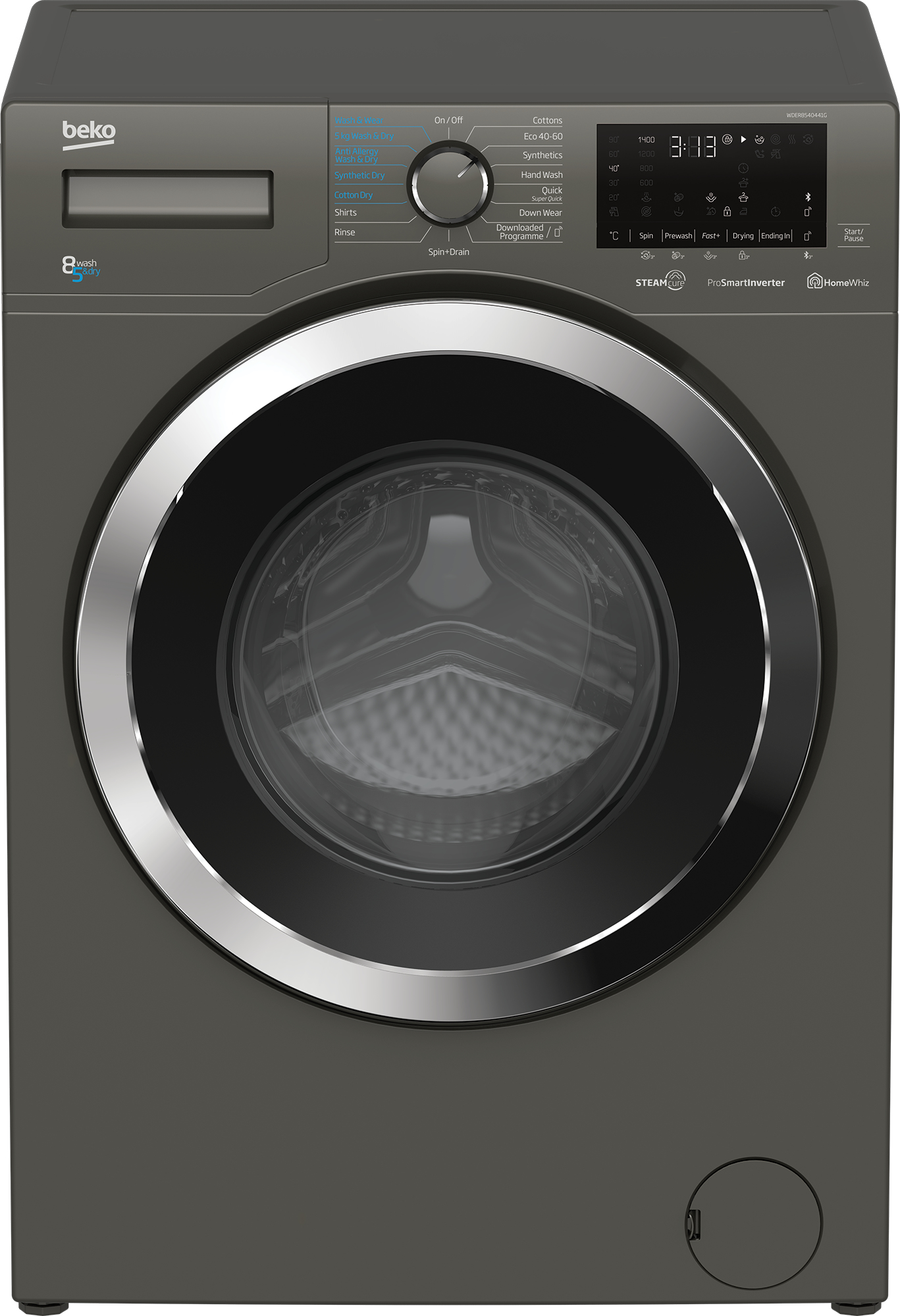 Beko WDER8540441G Freestanding