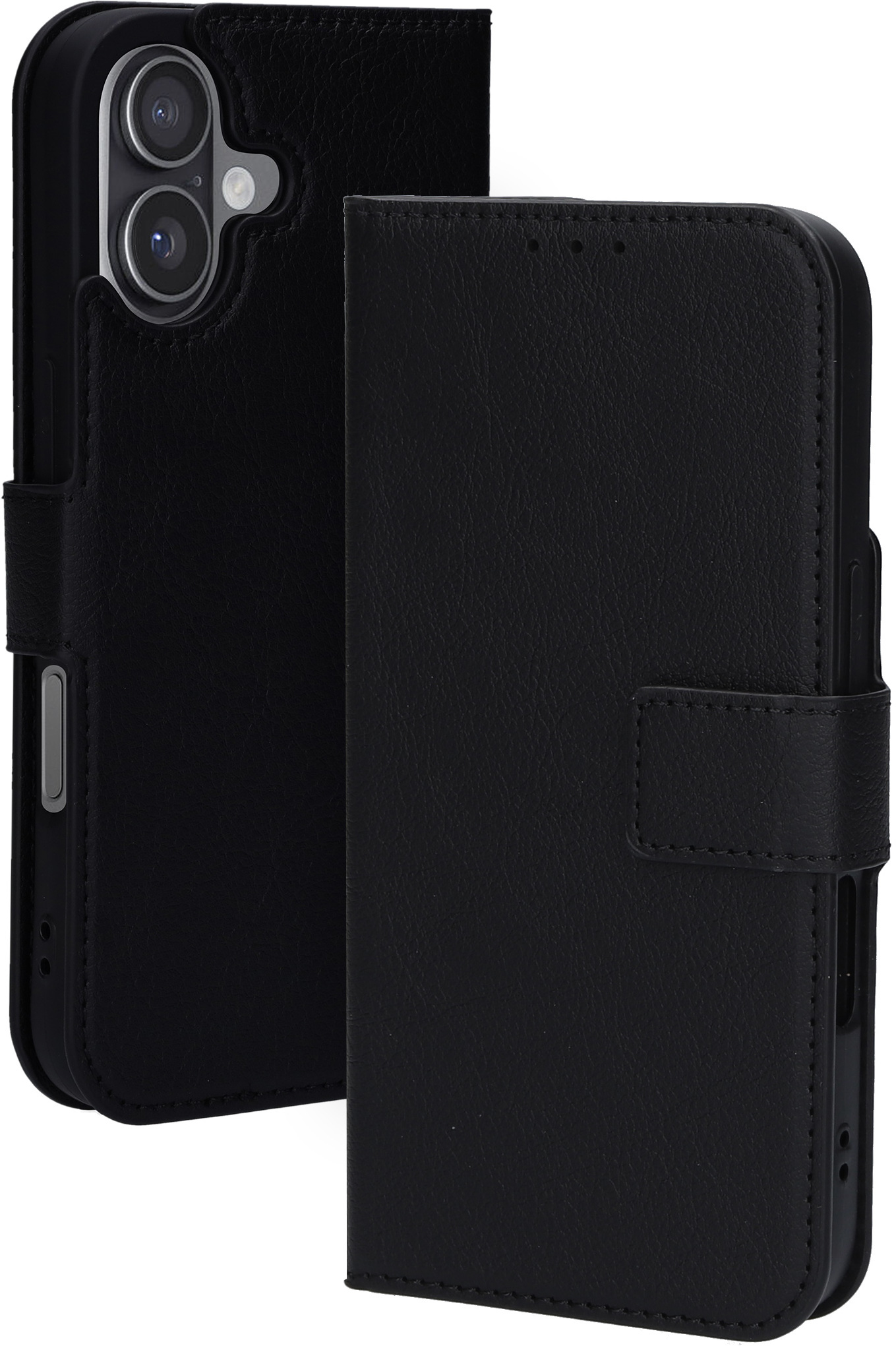 Mobiparts Classic Wallet Case Apple iPhone 17 Black (MagSafe Compatible) V2