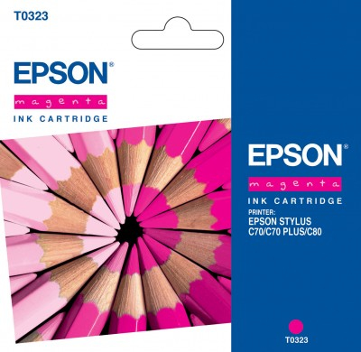 Epson Pencils Singlepack Magenta T0323 DURABrite Ink
