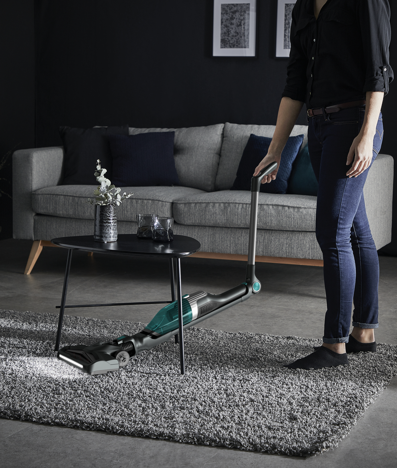 Rowenta X-Trem Compact RH1239 Stick vacuum Battery Dry Bagless – image 2