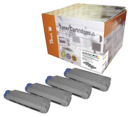 Peach 111782 toner cartridge 4 pc(s) Black, Cyan, Magenta, Yellow