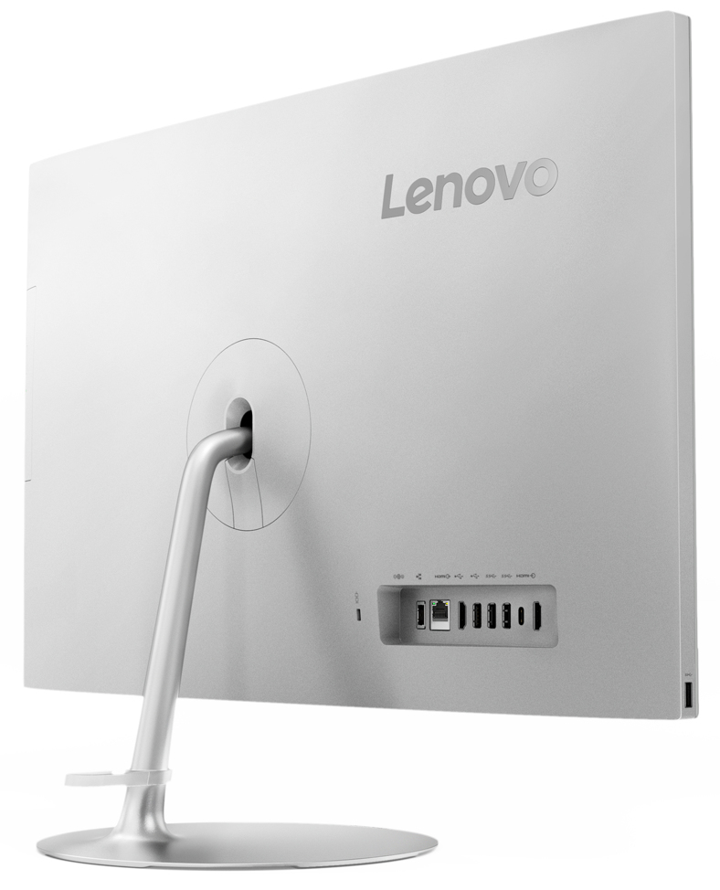 Lenovo IdeaCentre 520 Intel® Core™ i7 i7-8700T 60.5 cm (23.8″) 1920 x 1080 pixels All-in-One PC 8 GB DDR4-SDRAM 2.12 TB HDD+SSD Windows 10 Home Wi-Fi 5 (802.11ac) Silver image 6