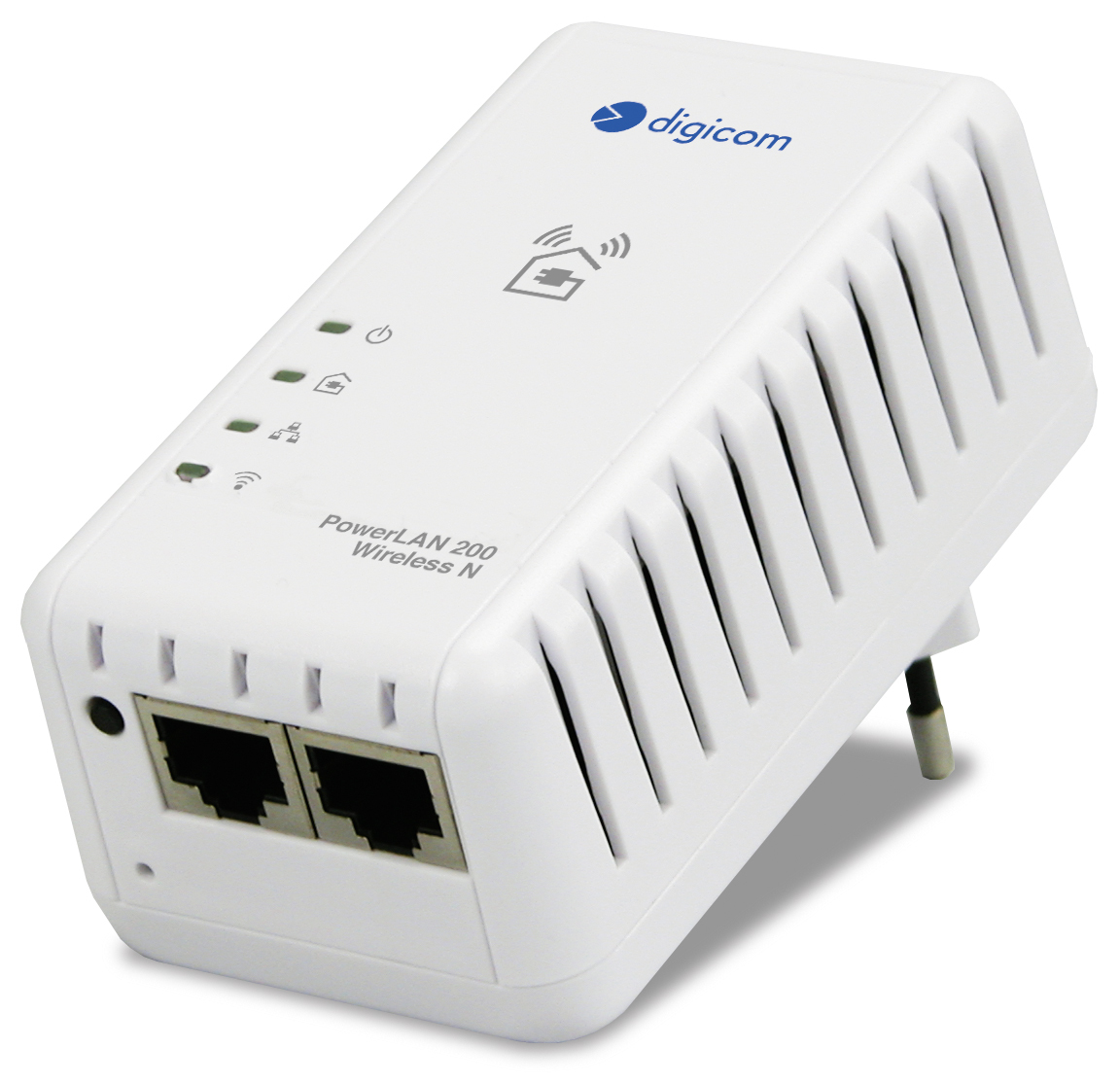 Digicom PL200W3-A01 200 Mbit/s Ethernet LAN Wi-Fi White 1 pc(s) – image 3