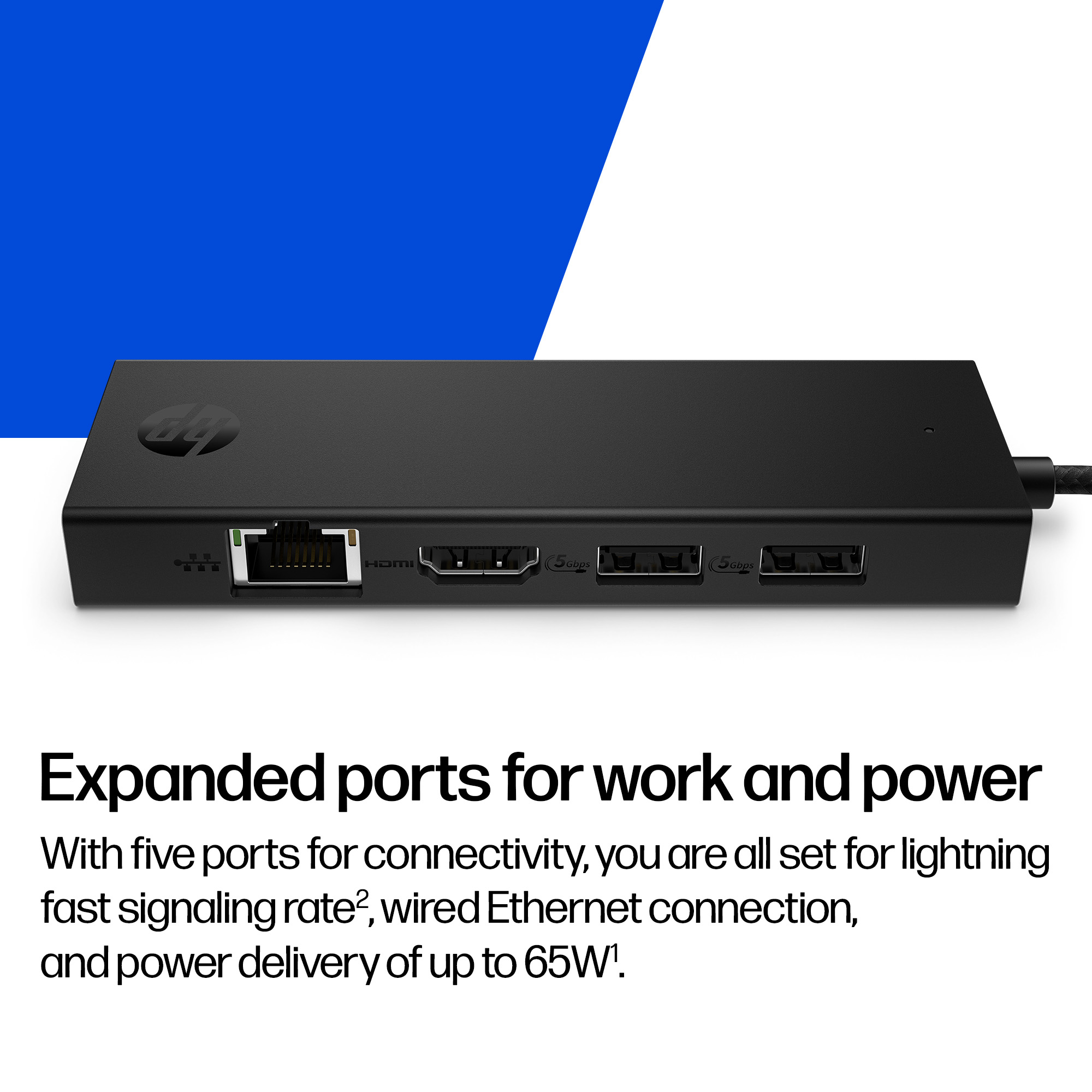 HP Portable USB-C 4K HDMI Hub – image 4