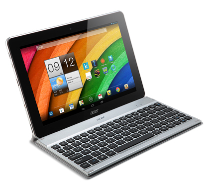 Acer NP.KBD1A.007 mobile device keyboard QWERTY English Bluetooth Black, Silver – image 6