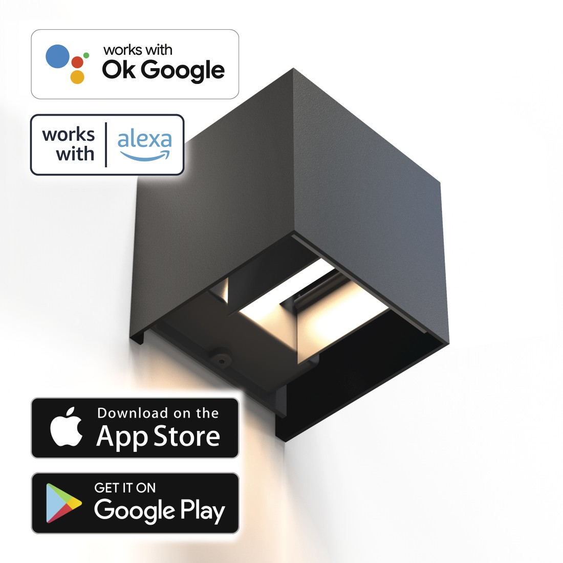 Hama 00176606 smart lighting Smart wall light Wi-Fi – image 4