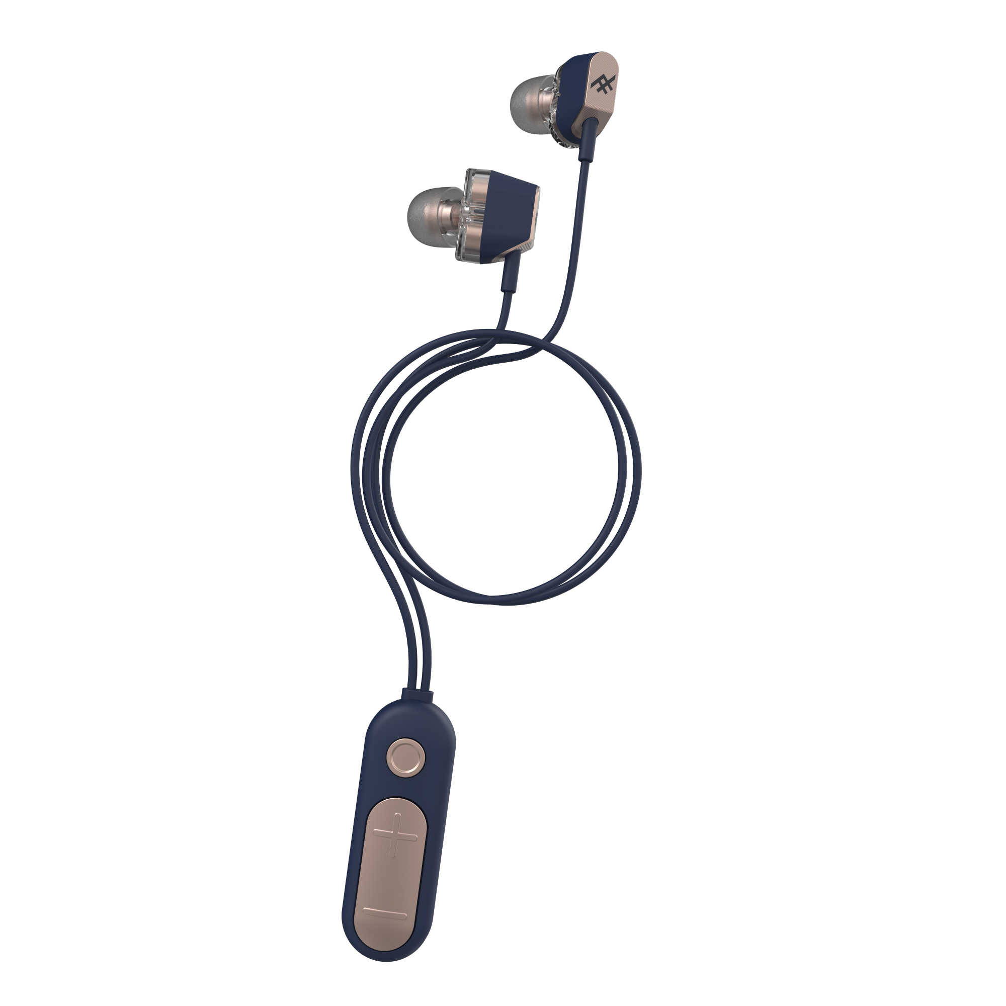 IFROGZ 304001827 headphones/headset Wired & Wireless In-ear Micro-USB Bluetooth Navy – image 1
