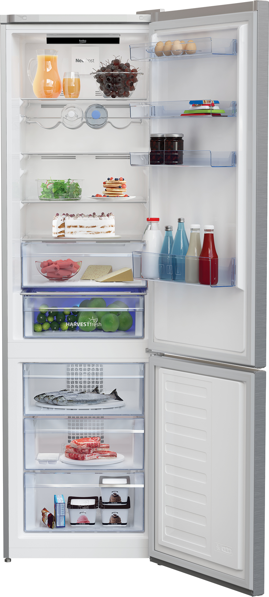 Beko KG406E60XBCHN fridge-freezer Freestanding – image 3