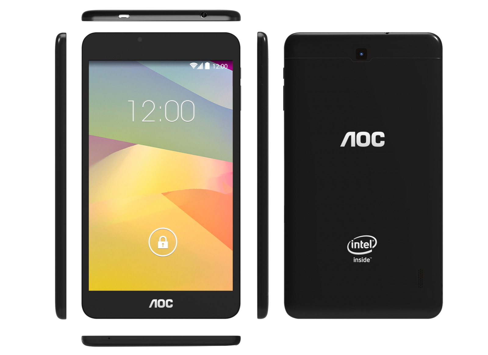 AOC U706 tablet 8 GB 17.8 cm (7") 1 GB Black