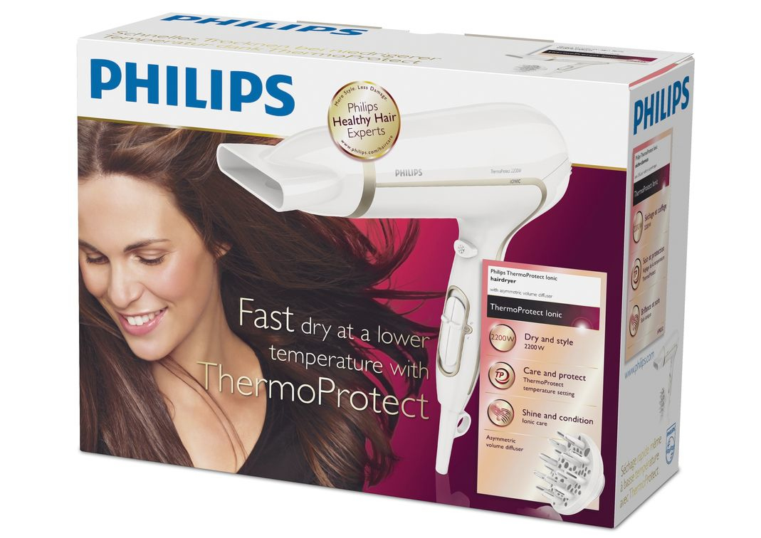 Philips ThermoProtect Ionic HP8232/08 hair dryer – image 2