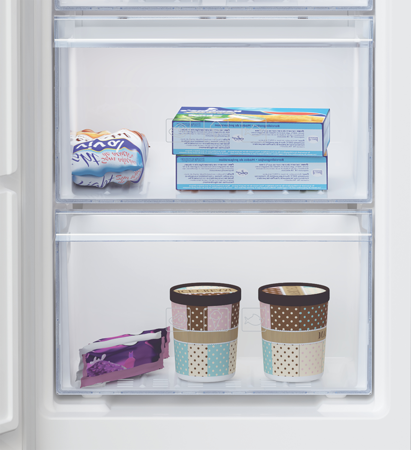 Beko RFSM200T41WN Upright freezer Freestanding – image 6