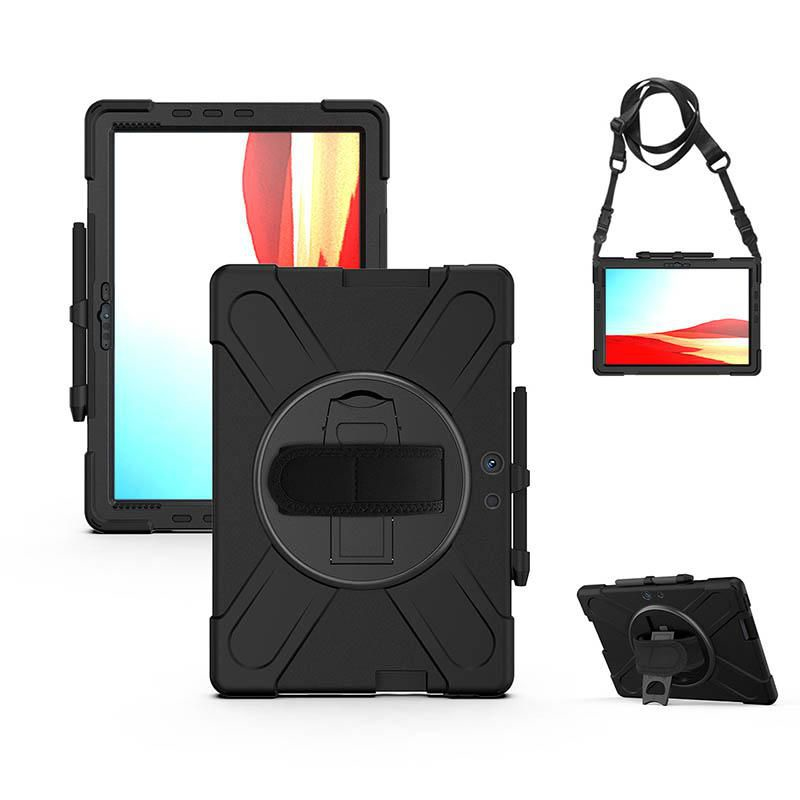 eSTUFF AUSTIN Defender Case for Microsoft Surface Pro X - Black – image 2