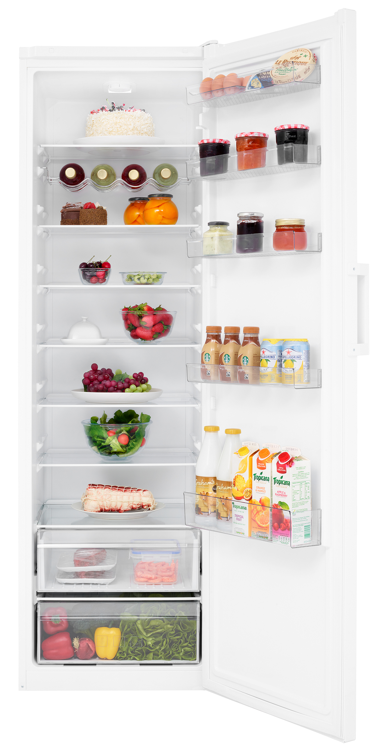 Beko LSP3579W Freestanding Tall Larder Fridge – image 3