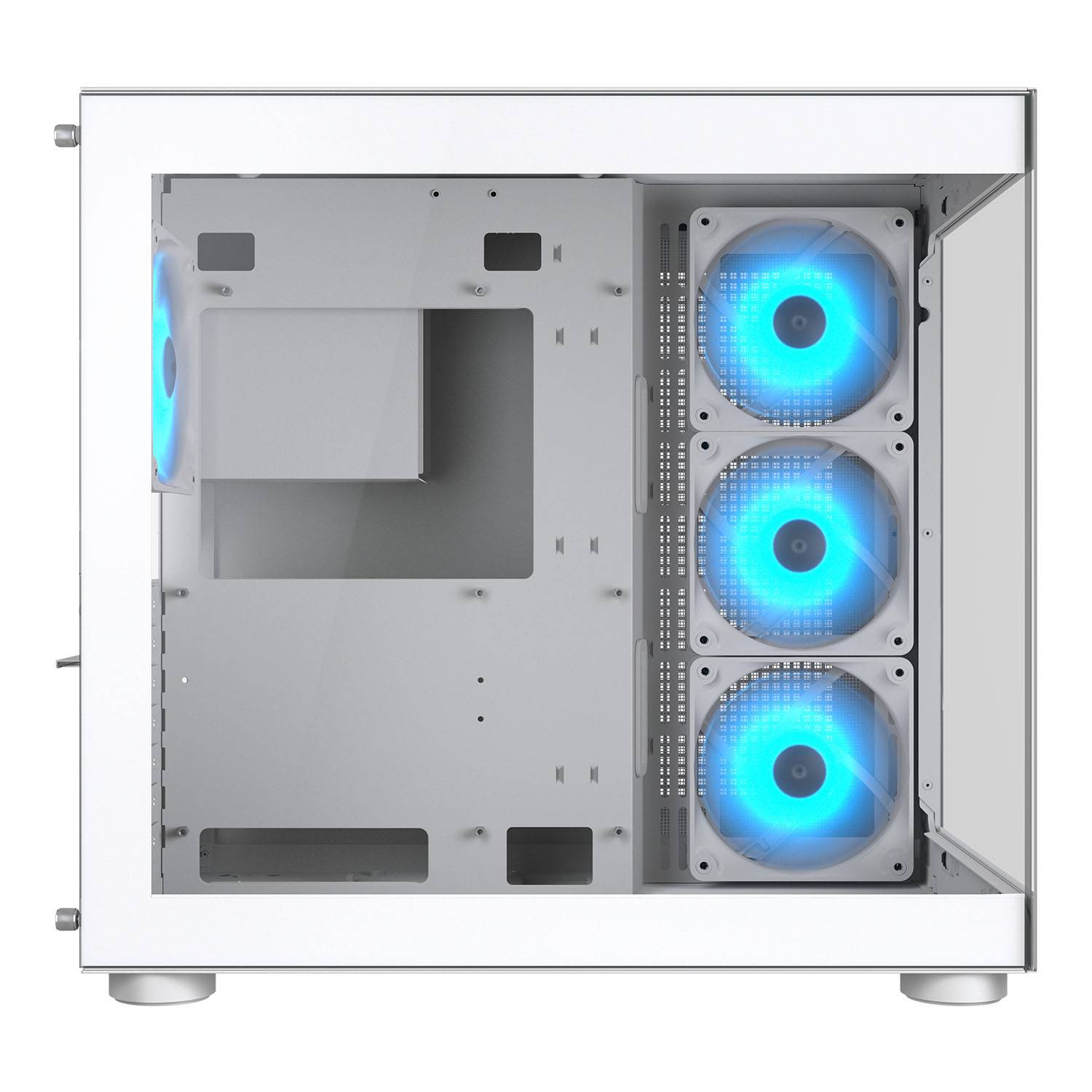 COUGAR Midi Tower Case, FV150 ARGB, White – image 6