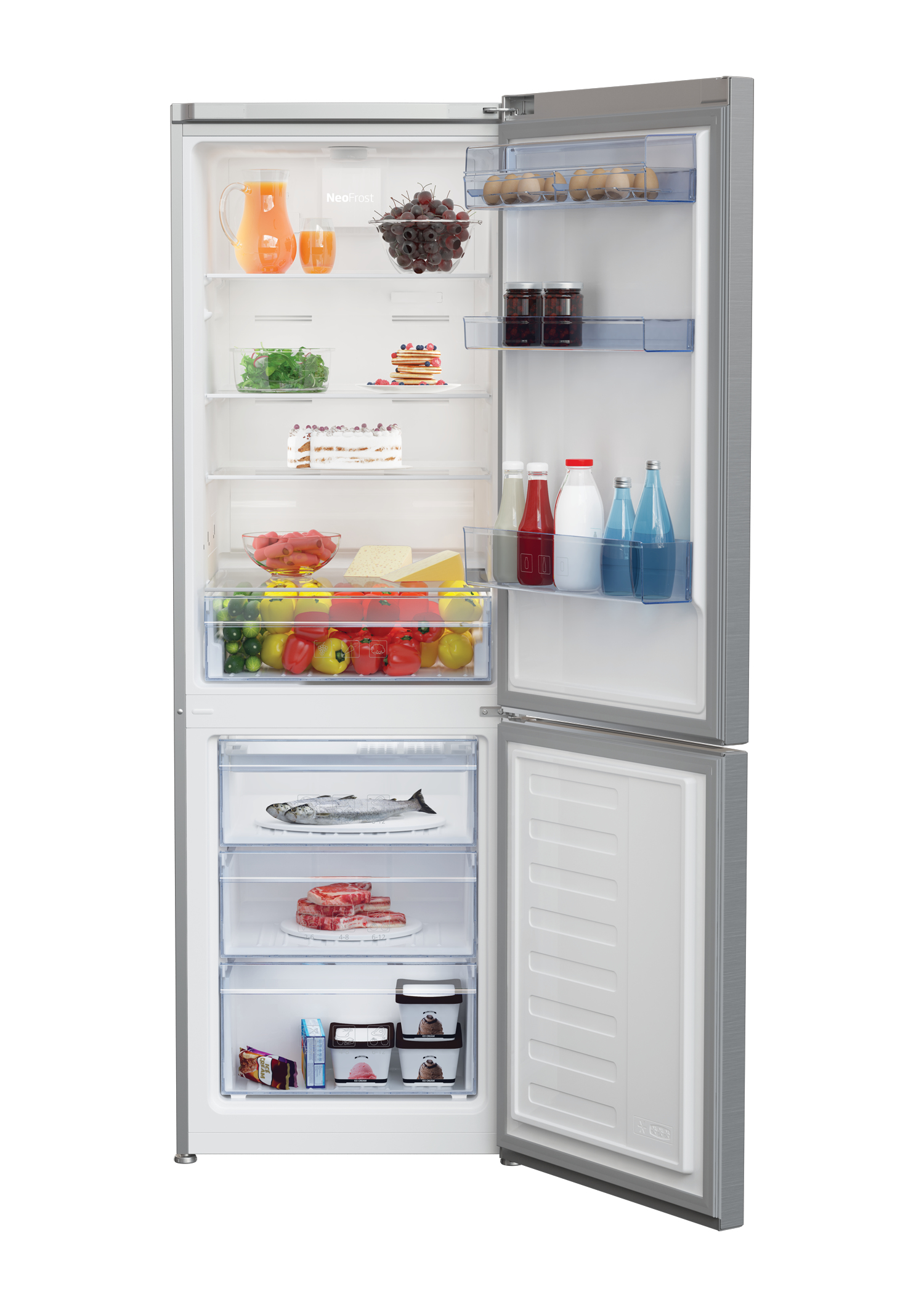Beko REC36PT fridge-freezer Freestanding – image 2