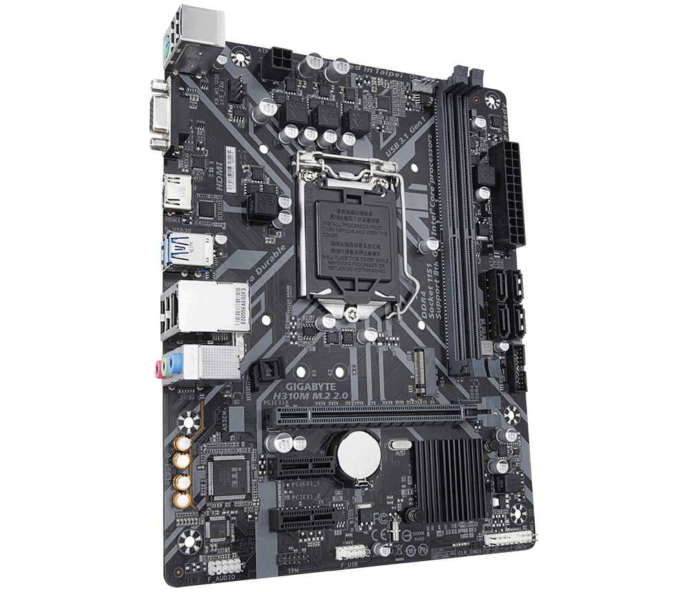 GIGABYTE H310M M.2 2.0
