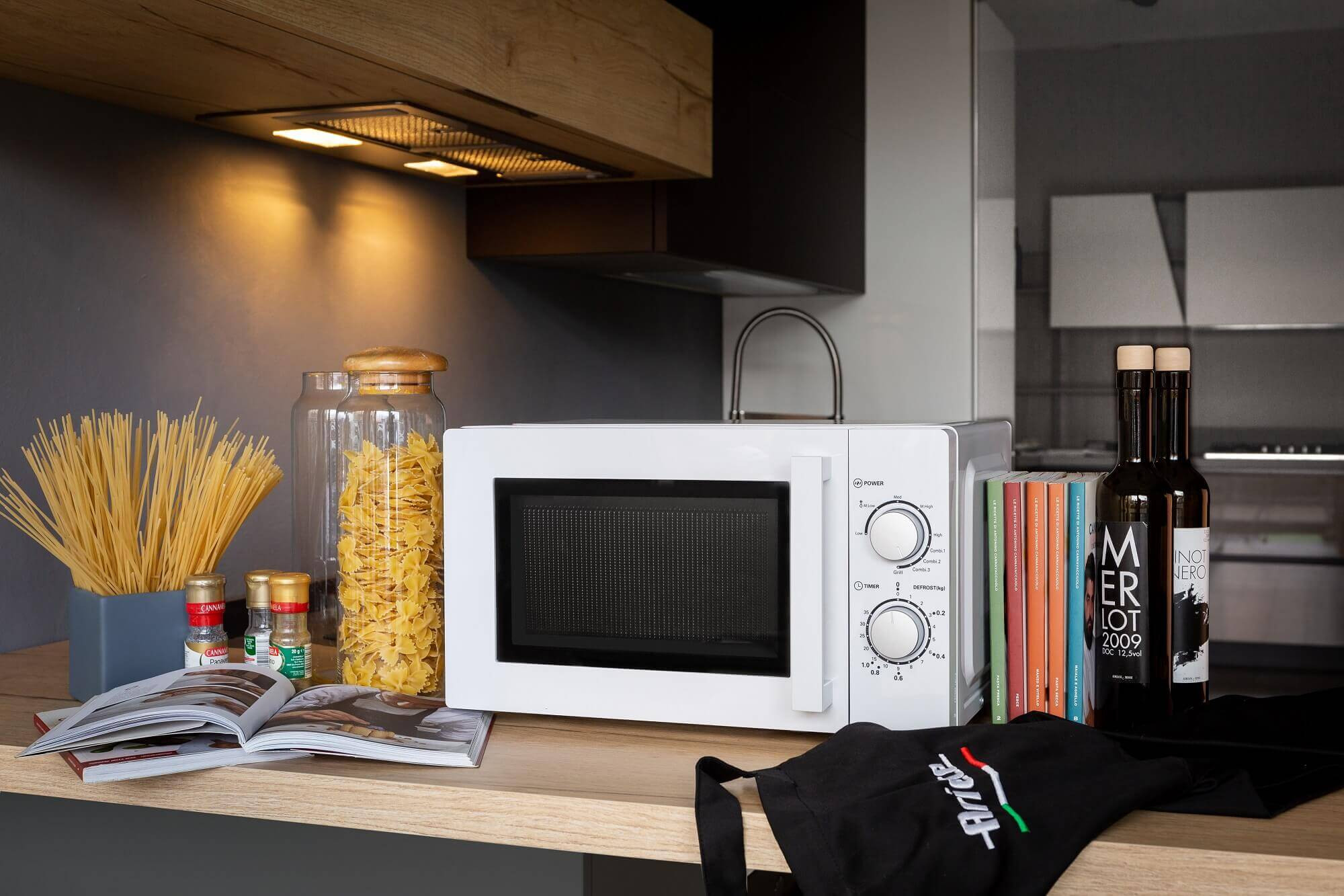 Ariete 952 Combined Microwave Oven with Grill - 5 Power Levels - 3 Combined Functions - 1000 Watt - 20 Liters - White – image 7
