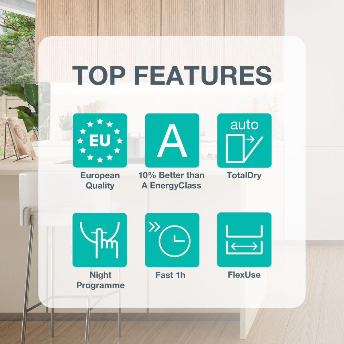 Gorenje G600 GV663A67 Fully built-in 16 place settings – image 3