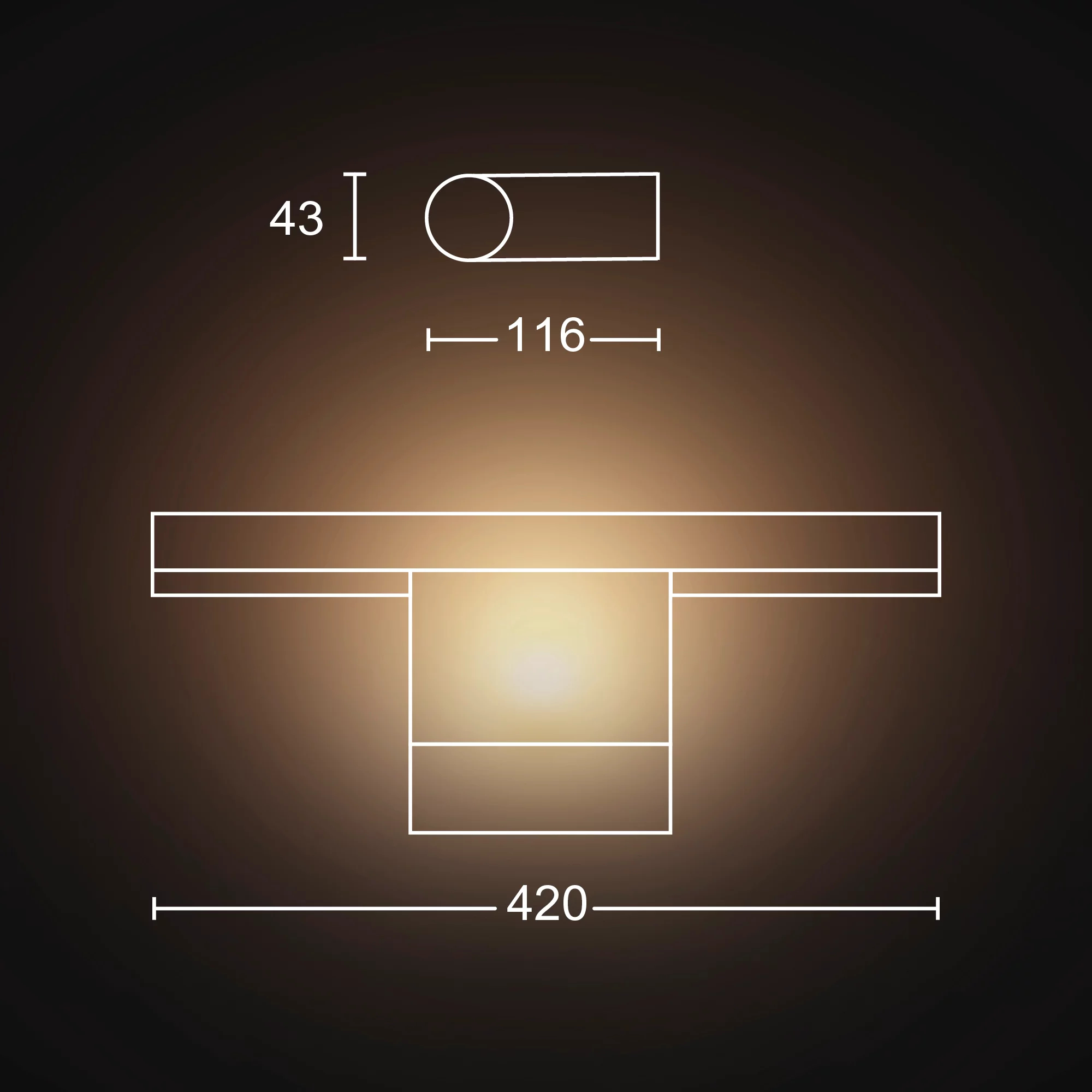Philips by Signify Philips Hue White ambience Adore Bathroom mirror light – image 9