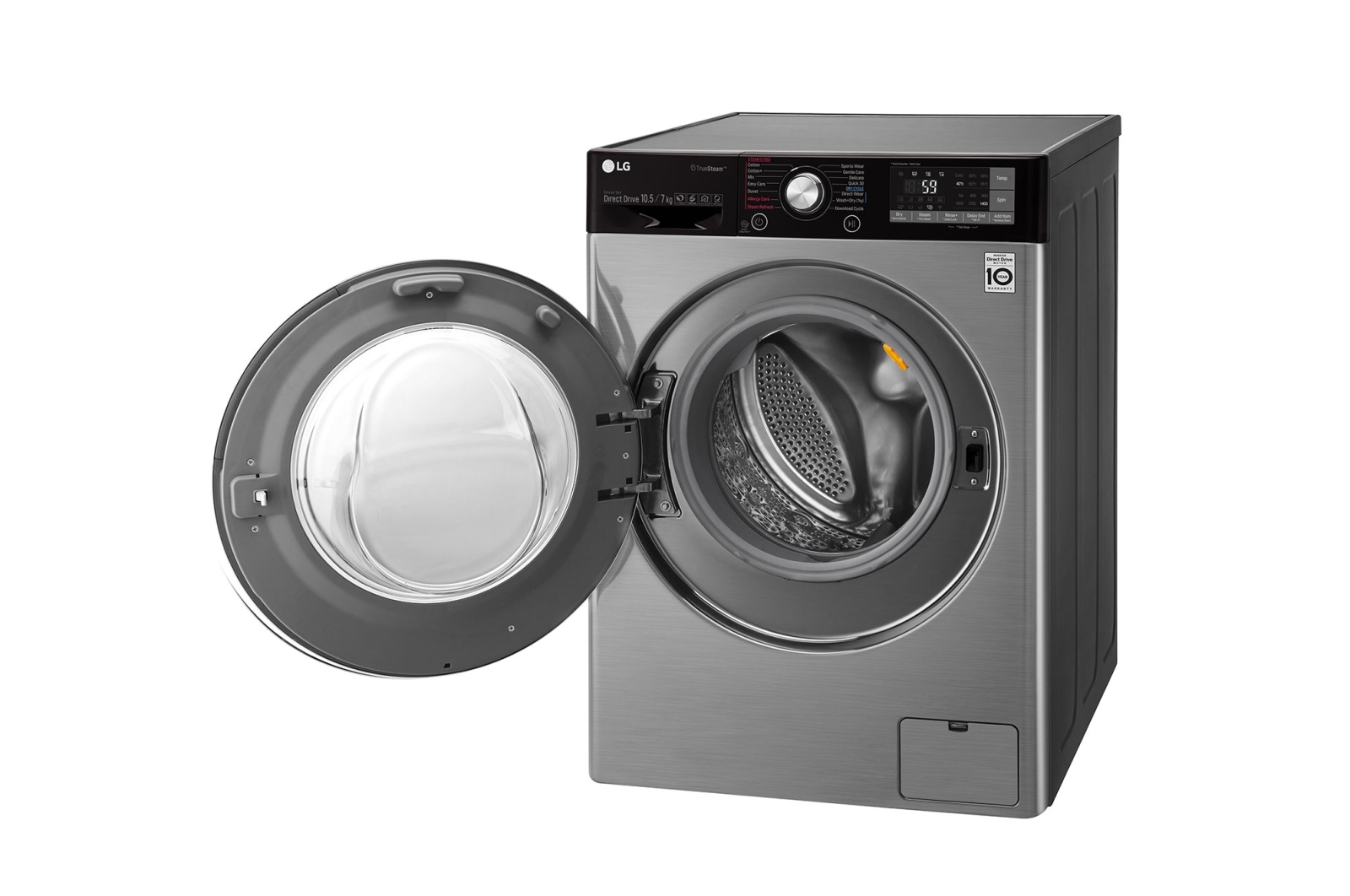 LG F4J9JHP2TD washer dryer Freestanding Front-load Stainless steel – image 9