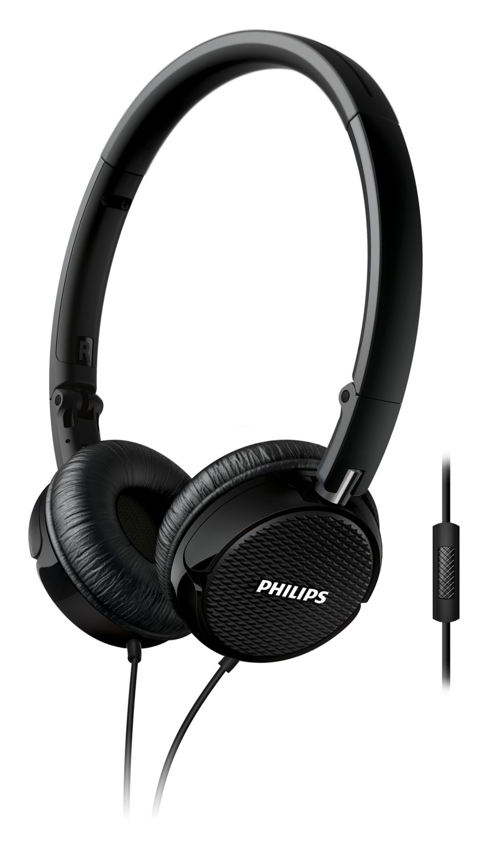 Philips FS3MBK/00 headphones/headset Wired Head-band Black