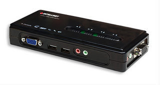 Intellinet 4-Port Compact KVM Switch – image 3