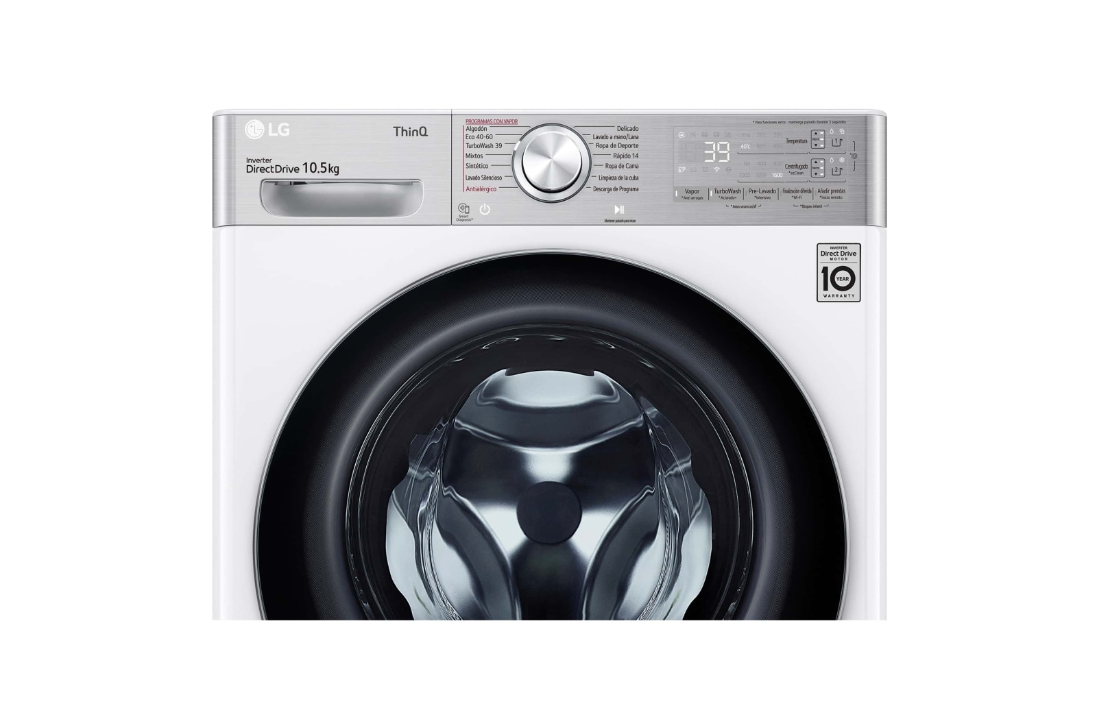 LG F6WV9510P2W washing machine Front-load – image 3
