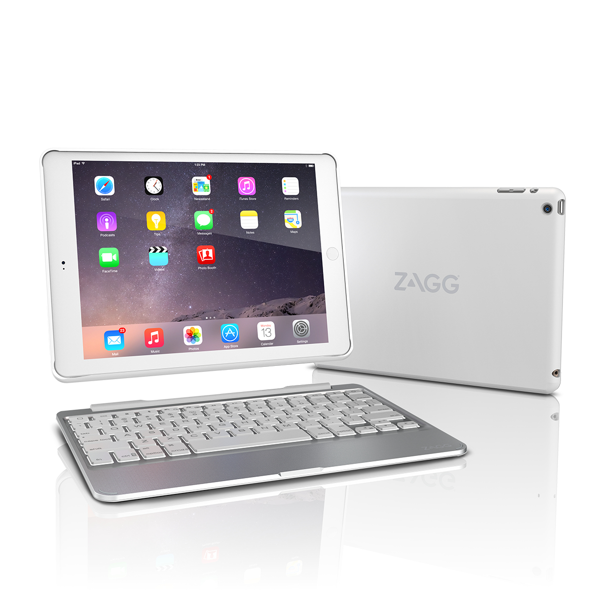 ZAGG ID6ZF2-WW0 mobile device keyboard Bluetooth White – image 3