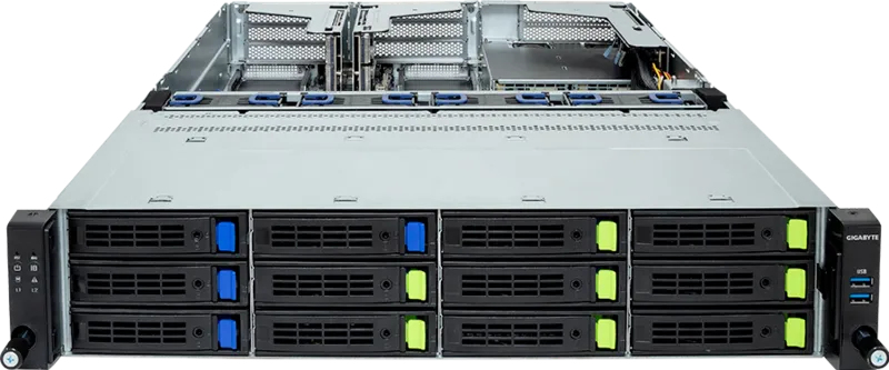 GIGABYTE R263-Z33-AAL1 LGA 6096 Rack (2U) Black, Steel – image 2