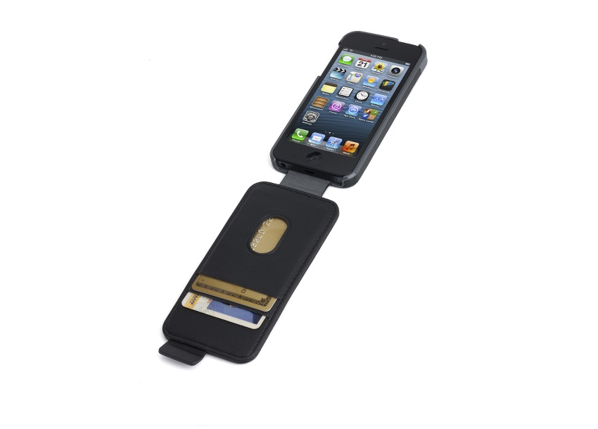 Kensington Portafolio™ Flip Wallet for iPhone® 5/5s - Black Marble – image 4