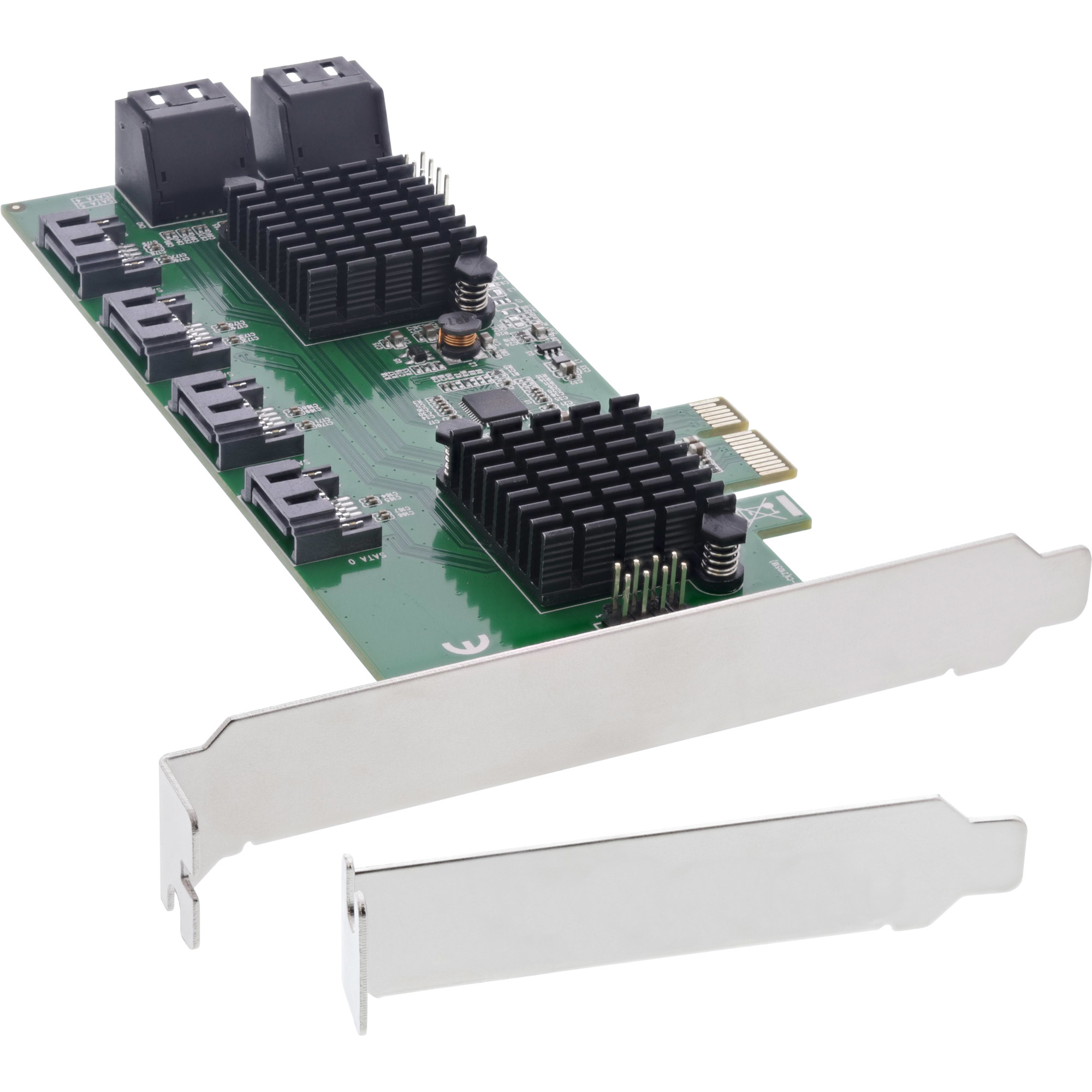 InLine Interface card, 8x SATA – image 1
