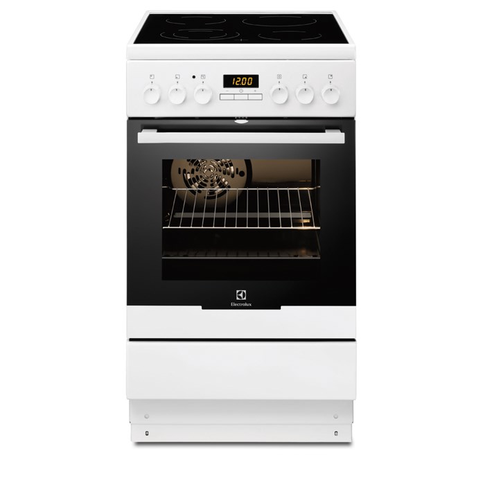 Electrolux EKC55550OW Freestanding cooker Electric Ceramic hob White